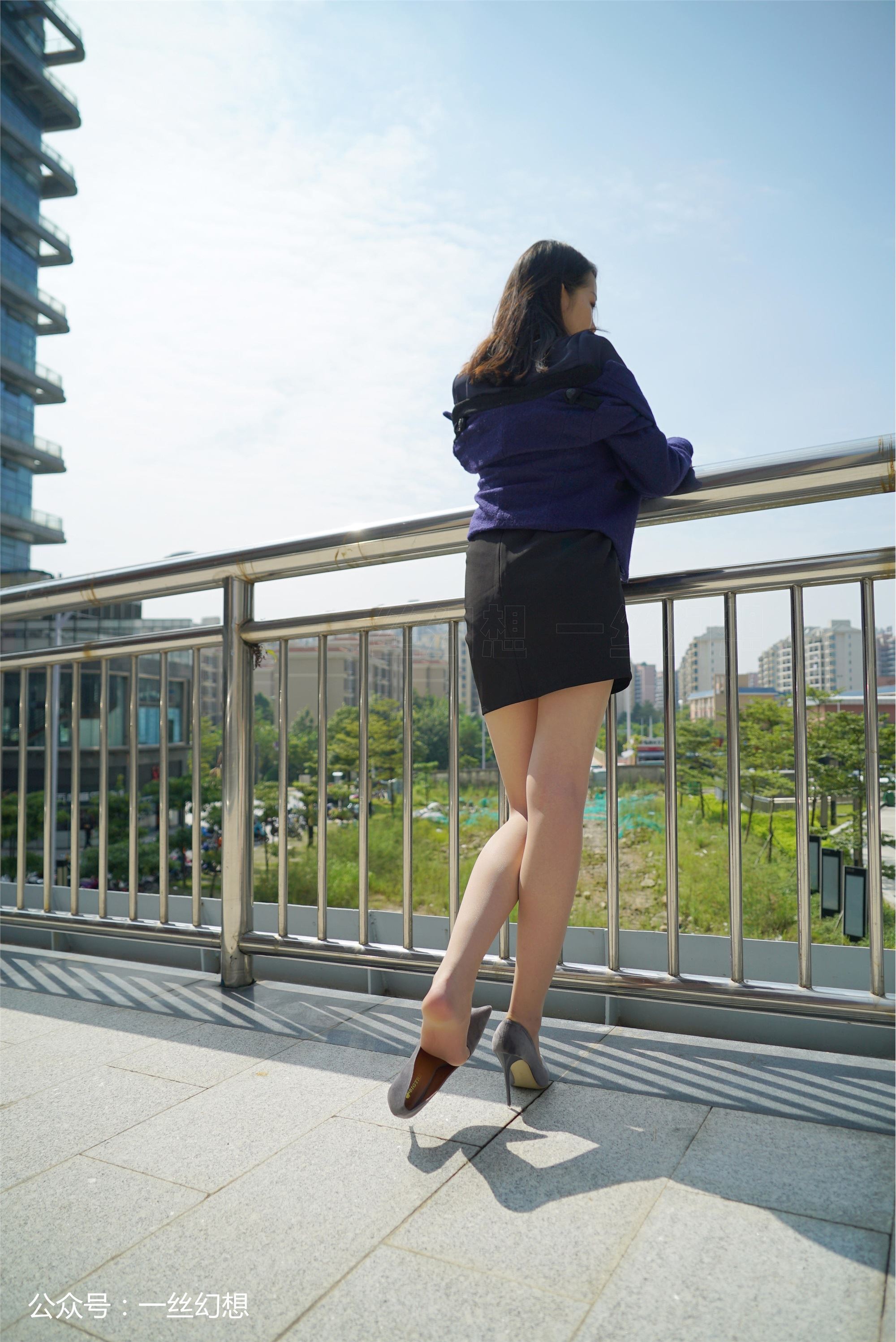 高丝女子图鉴 袜小喵×一丝幻想 NZ018 茜茜